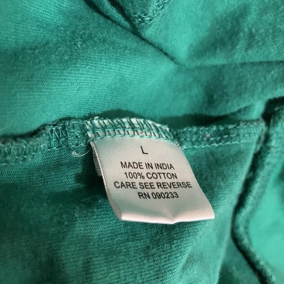 Vurt Y2K Green Long Sleeve Hoodie Shirt AOP Skater L - Picture 4 of 6